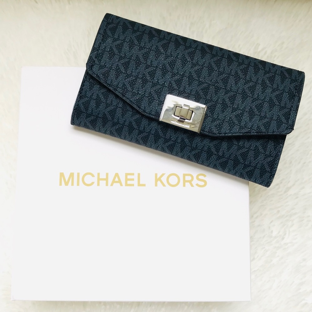 Michael Kors Cassie Trifold Wallet Admiral/PLBlue